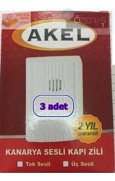Elektronik Kapı Zili Kanarya Sesi 12Volt 3 Adet N11.1597