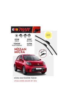 Nissan Micra Ön Muz Silecek Takımı 2013 Model Araca Özel Aparat Nissan Micra Ön Muz Silecek Takımı 2013 Model Araca Özel Aparat