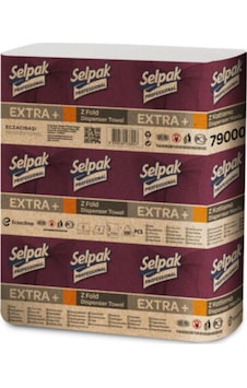 Selpak Extra Z Katlama Peçete 12 Pk*200 Adet Selpak Z Selpak Extra Z Katlama Peçete 12 Pk*200 Adet Selpak Z