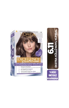 Loreal Paris Excellence Saç Boyası 6.11 Ekstra Küllü Koyu Kumral Loreal Paris Excellence Saç Boyası 6.11 Ekstra Küllü Koyu Kumral