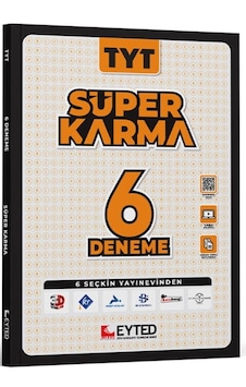 Eyted Yayınları Tyt Süper Karma 6 Deneme