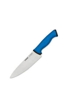 Pirge 34161 Duo Şef Bıçağı 21 Cm - Mavi Kaymaz Sap Açık Bej Pirge 34161 Duo Şef Bıçağı 21 Cm - Mavi Kaymaz Sap Açık Bej