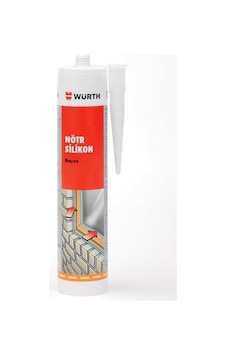 Würth Nötr Silikon Beyaz 310ml