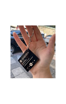Özel Spotify Barkodlu Anahtarlık Özel Spotify Barkodlu Anahtarlık