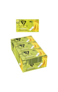 Şekersiz 7'li Muz Aromalı Sakız 14,5gr 24 Adet Şekersiz 7'li Muz Aromalı Sakız 14,5gr 24 Adet