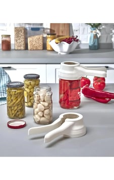 Konserve Kavanoz Açacağı Kavanoz Kapağı Açma Aparatı X