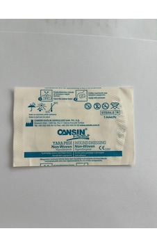 Cansın Plast 5 Cm X 7,5 Cm Non Woven Yara Pedi 500 Cansın Plast 5 Cm X 7,5 Cm Non Woven Yara Pedi 500