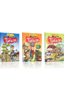 Güzel Ülkem Türkiye 1-2-3 3 Kitap Set