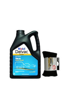 Mobil Delvac Modern Light Commercial 10W-40 5 L + Carpex Oto Lastik Tamir Kiti 300 ML Mobil Delvac Modern Light Commercial 10W-40 5 L + Carpex Oto Lastik Tamir Kiti 300 ML
