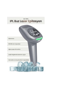 Sinbo Sel-6044 Ipl Buz Lazer Epilasyon 999.999 Atım Otomatik/manuel Dijital Ekran
