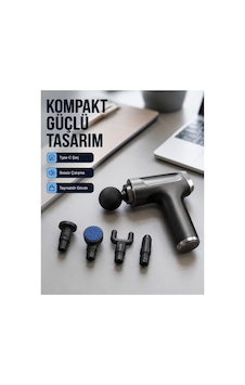 Kas Yorgunluğu Giderici Vücut Masaj Tabancası Yeni Nesil Diğer