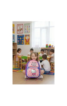 Hello Kitty Kız Çocuk Anaokulu Okul Çantası Pembe Mor Kreş Ve Okul Öncesi Sırt Çantası Yeni Sezon Hello Kitty Kız Çocuk Anaokulu Okul Çantası Pembe Mor Kreş Ve Okul Öncesi Sırt Çantası Yeni Sezon