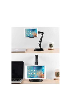 Masaüstü Telefon Ve Tablet Tutucu 19cm Ayak Çap Uzunluğu Ayarlanabilir Kollu Geniş Tablalı, Pvc + Metal Malzeme 360 Derece Dönebilen Masaüstü Telefon Ve Tablet Tutucu - Y01 Masaüstü Telefon Ve Tablet Tutucu 19cm Ayak Çap Uzunluğu Ayarlanabilir Kollu Geniş Tablalı, Pvc + Metal Malzeme 360 Derece Dönebilen Masaüstü Telefon Ve Tablet Tutucu - Y01