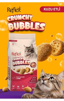 Reflex Crunchy Bubbles Kuzu Etli Yetişkin Kedi Maması 10 Kg Reflex Crunchy Bubbles Kuzu Etli Yetişkin Kedi Maması 10 Kg
