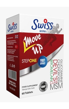 Swiss Bork Move Up Step One Gulucosamine Msm 60 Tablet Swiss Bork Move Up Step One Gulucosamine Msm 60 Tablet