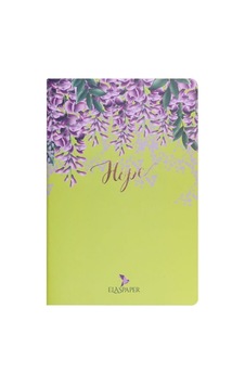 Mor Salkım Hoper Defter Yeşil