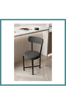 Trendexa Sandalye 1 Adet Keten Kumaş Metal Ayak Modern Mutfak Sandalyesi Cafe Balkon Ofis Teddy 9817 Anstrast Mac Çok Renkli Trendexa Sandalye 1 Adet Keten Kumaş Metal Ayak Modern Mutfak Sandalyesi Cafe Balkon Ofis Teddy 9817 Anstrast Mac Çok Renkli