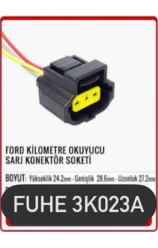 Fhe 3k023a Ford Kilometre Okuyucu Sarj Konjektör Soketi Fhe 3k023a Ford Kilometre Okuyucu Sarj Konjektör Soketi