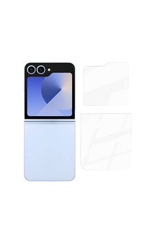 Galaxy Uyumlu Z Flip 6 Zore Etnaa 2in1 Cam Ekran Koruyucu Şeffaf Galaxy Uyumlu Z Flip 6 Zore Etnaa 2in1 Cam Ekran Koruyucu Şeffaf