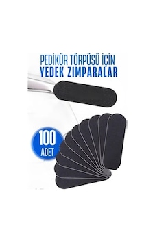 Ayak Törpü Yedeği Yapışkanlı Törpü Zımparası Pedikür Törpü Yedeği 100 Adet 716031