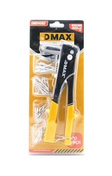 Dmax Dmx-4562 Perçin Tabanca Makine 4 Boy Uç 2.4- 3.2 - 4 - 4.8 + Seti Dmax Dmx-4562 Perçin Tabanca Makine 4 Boy Uç 2.4- 3.2 - 4 - 4.8 + Seti