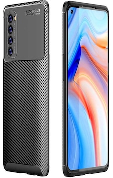 Oppo Reno 4 Pro 4g Kılıf Kamera Çıkıntılı Karbon Fiber Dokulu Renk Atmaz Kapak Negro Oppo Reno 4 Pro 4g Kılıf Kamera Çıkıntılı Karbon Fiber Dokulu Renk Atmaz Kapak Negro