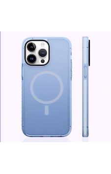 Apple Uyumlu iPhone 14 Pro Kılıf Magsafe Şarj Özellikli Mat Arka Yüzey Benks Drop Resistance Kapak Mavi Apple Uyumlu iPhone 14 Pro Kılıf Magsafe Şarj Özellikli Mat Arka Yüzey Benks Drop Resistance Kapak Mavi