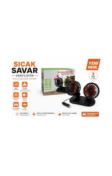 Araç İçi Vantilatör - 2 Başlıklı , Çakmaklık Girişli 12v Araç İçi Fan - Numaratörlü Oto Vantilatör Araç İçi Vantilatör - 2 Başlıklı , Çakmaklık Girişli 12v Araç İçi Fan - Numaratörlü Oto Vantilatör
