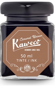 Kaweco Karamel Kahve 50 Ml Şişe Mürekkep 10002190 Kaweco Karamel Kahve 50 Ml Şişe Mürekkep 10002190