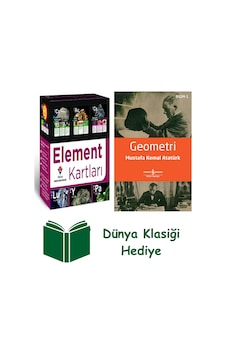 Element Kartları Kutulu + Geometri + Dünya Klasiği Hediye
