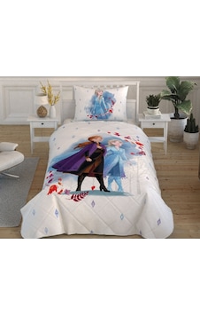 Taç Disney Frozen 2 Friendship Tek Kişilik Yorgan Seti Lisanslı Çok Renkli