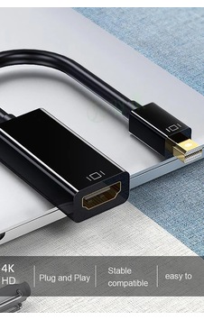 Mini Displayport Hdmı Dönüştürücü Adaptör Siyah Mndp2hd Mini Displayport Hdmı Dönüştürücü Adaptör Siyah Mndp2hd