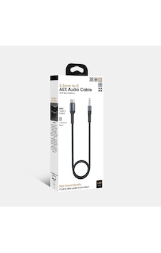 3.5 Mm To Type-c Ses Aktarma Kablo Dönüştürücü 1.2 Mt Aux Type-c Ses Kablosu 3.5 Mm To Type-c Ses Aktarma Kablo Dönüştürücü 1.2 Mt Aux Type-c Ses Kablosu