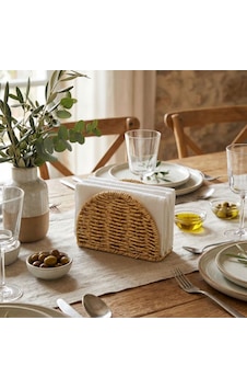 River World Peçete Standı Rattan Yarım Yuvarlak Çok Renkli River World Peçete Standı Rattan Yarım Yuvarlak Çok Renkli