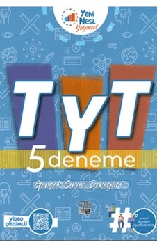 Yeninesil Yks Tyt 5 Deneme Sınavı Video Çözümlü Yeni Yeninesil Yks Tyt 5 Deneme Sınavı Video Çözümlü Yeni