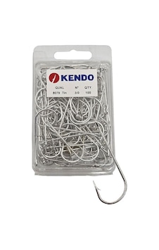 Kendo 8079 Abardeen Tin 3/0 100 Adet Halkalı Olta İğnesi Kendo 8079 Abardeen Tin 3/0 100 Adet Halkalı Olta İğnesi