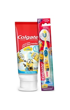 Colgate Minions 6+ Yaş Çocuk Diş Macunu 50 ML + Diş Fırçası Colgate Minions 6+ Yaş Çocuk Diş Macunu 50 ML + Diş Fırçası