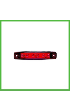 Vaveni Kırmızı Parmak Led Dorse Lamba 6 Ledli 12-24v Arz Vaveni Kırmızı Parmak Led Dorse Lamba 6 Ledli 12-24v Arz