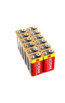 Kodak K9VHZ-S1 6F22 Zınc Shrink 9V Pil 10'lu Kodak K9VHZ-S1 6F22 Zınc Shrink 9V Pil 10'lu