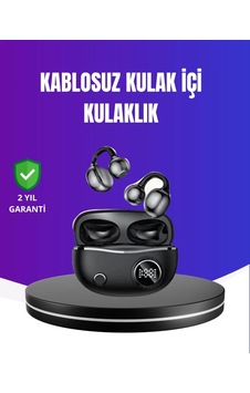 Home Ergonomik Klipsli Kablosuz Kulaklık 30 Saat Pil Ve Dokunmatik Kontrol Özelliği Diğer Home Ergonomik Klipsli Kablosuz Kulaklık 30 Saat Pil Ve Dokunmatik Kontrol Özelliği Diğer