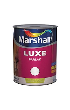 Marshall Luxe Parlak Sentetik Boya 2.5 Lt Beyaz Marshall Luxe Parlak Sentetik Boya 2.5 Lt Beyaz