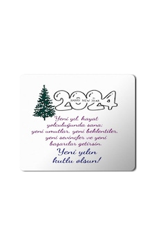 2024 Yeni Yılın Kutlu Olsun Çam Ağacı Mousepad Mouse Pad 2024 Yeni Yılın Kutlu Olsun Çam Ağacı Mousepad Mouse Pad