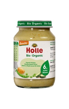 Holle Organik Patates Bezelye Kabak 190 Gr Holle Organik Patates Bezelye Kabak 190 Gr