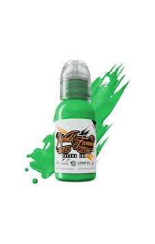 Mint Green - World Famous Ink Dövme Boyası - 1oz/30ml Mint Green - World Famous Ink Dövme Boyası - 1oz/30ml