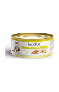 Lavital Gold Somonlu Ve Zerdeçallı Yavru Kedi Konservesi 85 Gr