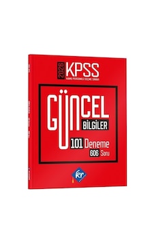 Kr Akademi 2026 Kpss Güncel Bilgiler 101 Deneme Kr Akademi Yayınları Kr Akademi 2026 Kpss Güncel Bilgiler 101 Deneme Kr Akademi Yayınları