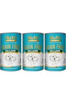 Nutri Canin Kuzu Etli Tahılsız Yavru Köpek Konservesi 3 x 400 G Nutri Canin Kuzu Etli Tahılsız Yavru Köpek Konservesi 3 x 400 G
