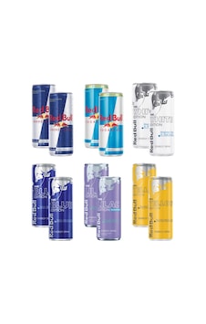 Red Bull Enerji İçeceği 250 Ml 6 Çeşit 12 Li Karma Paket Red Bull Enerji İçeceği 250 Ml 6 Çeşit 12 Li Karma Paket