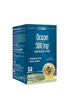 Ocean Omega 3 Balık Yağı 500 Mg 60 Kapsül Ocean Omega 3 Balık Yağı 500 Mg 60 Kapsül