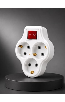 3 Lü Topraklı Priz Çoklayıcı Açma Kapama Anahtarlı Direkt Prize Takılan Adaptör 0 3 Lü Topraklı Priz Çoklayıcı Açma Kapama Anahtarlı Direkt Prize Takılan Adaptör 0